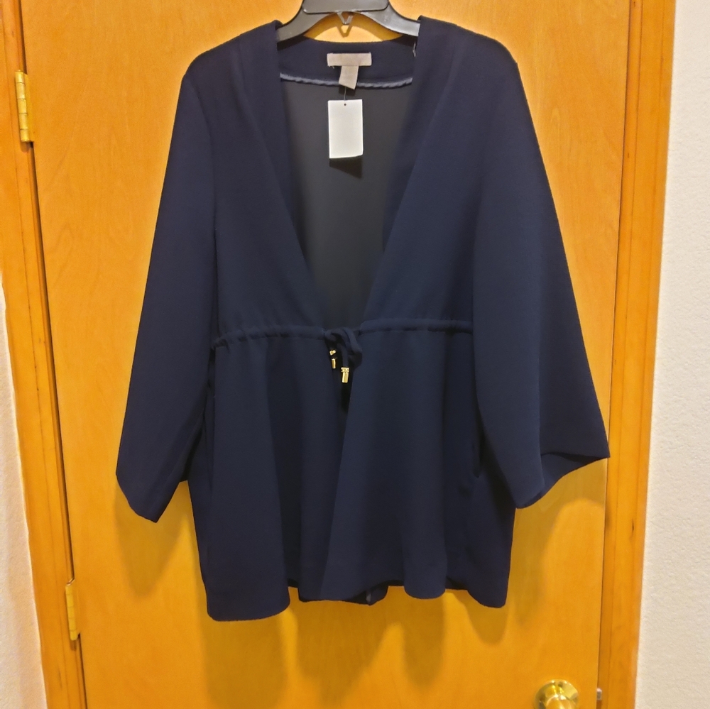 NWT H&M  Navy Light Jacket 20 Firm Price